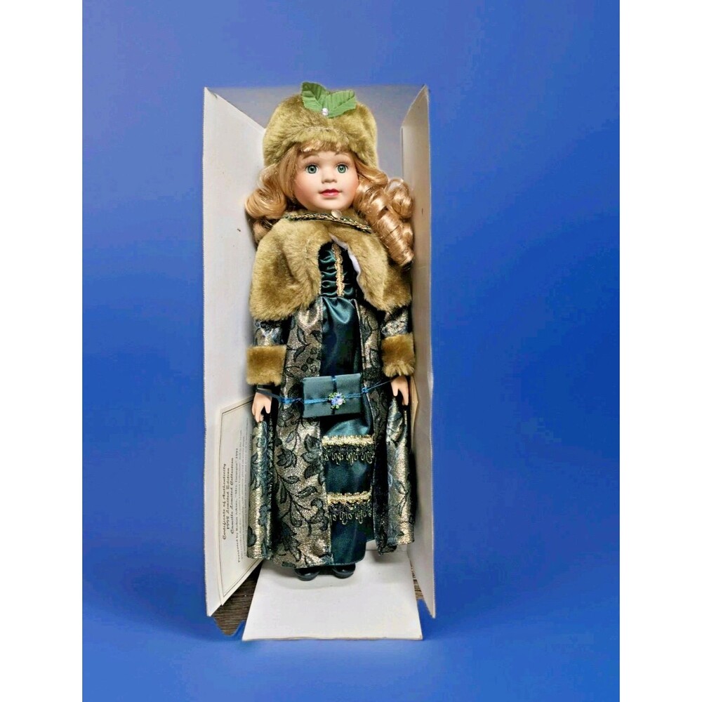 1991 Mrs Georgia ROBIN ATKINS DOLL ❤️️ Porcelain 1998 ANASTASIA #575 Camille COA